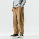 Herren-Sweatpants mit Kordelzug und Taschen – Khaki