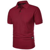 Mats | Herren Sommer Polo – Herren Poloshirt Sommer Freizeit 2026 – Rot