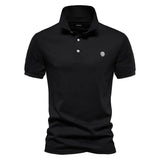 HANS™ | LUXURIÖSES HERREN-POLOHEMD – Schwarz