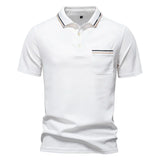 AUGUST™ | KLASSISCHES HERREN-POLOHEMD – Weiß