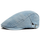 DAVID | HERREN-JEANS-KAPPE – Hellblau