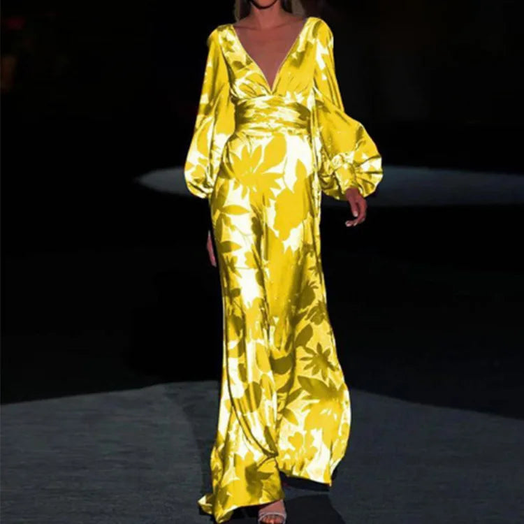 Magdalene | Modisches und bequemes Sommerkleid mit V-Ausschnitt für Frauen