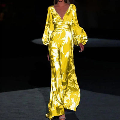 Magdalene | Modisches und bequemes Sommerkleid mit V-Ausschnitt für Frauen