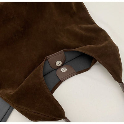 Veganer Leder Strandtasche – Große Sommertasche mit Seilgriffen