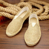 Bramley - Leichte Slip-on-Espadrilles – Gelb