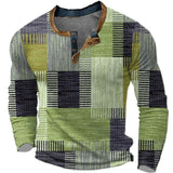 BEECKYD | FARBENFROHES HERREN-LANGARMSHIRT – Grün