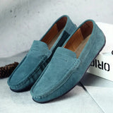 Oliver | Herren Frühling Penny Slip-On Loafers – Pfauengrün