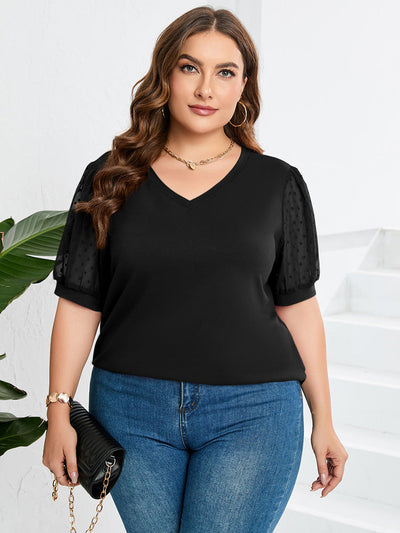 Véronique™ - Elegante Bluse mit Puffärmeln
