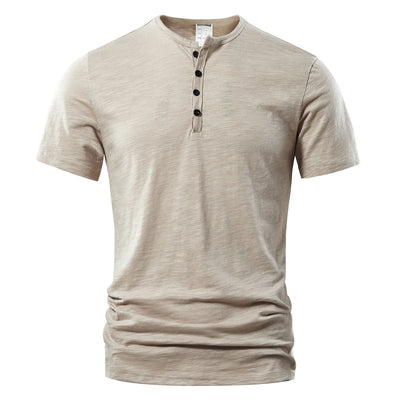Herren Henley T-Shirt – Lässig & Klassisch