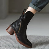 Selene | Damen Stiefeletten – Schwarz