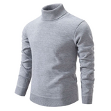 Erich | Herren Slim Fit Rollkragenpullover – Grau