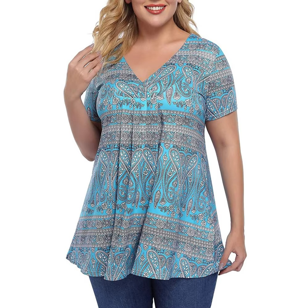 Roswitha® | Feminines Tunika-Top mit Faltenwurf