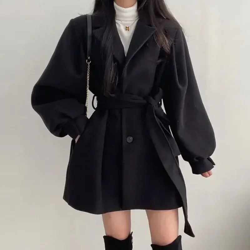 Damen Trenchcoat mit Gürtel | Elegante