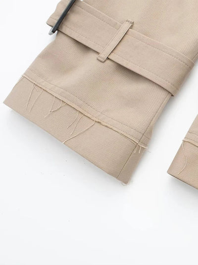 Coco | Cropped Trench Jacket