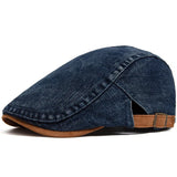 ALEXANDER | HERREN-JEANS-KAPPE – Dunkelblau