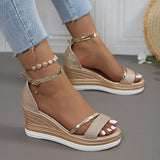 Irina | Damen Sommer Orthopädische Stil Sandalen – Gold