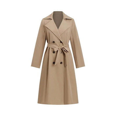 Kaya | Langer doppelreihiger Windbreaker