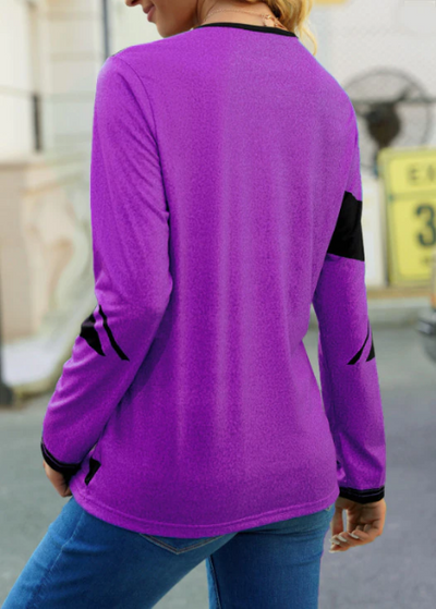 Arcilla® | Patchwork-Langarmbluse