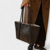 Kaelen - Vintage Schultertasche – SCHWARZ