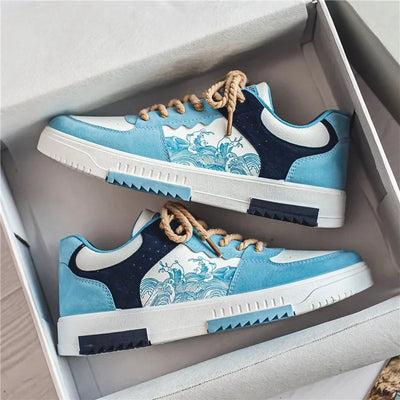 Anders | Atmungsaktive Turnschuhe mit Schnürsenkeln