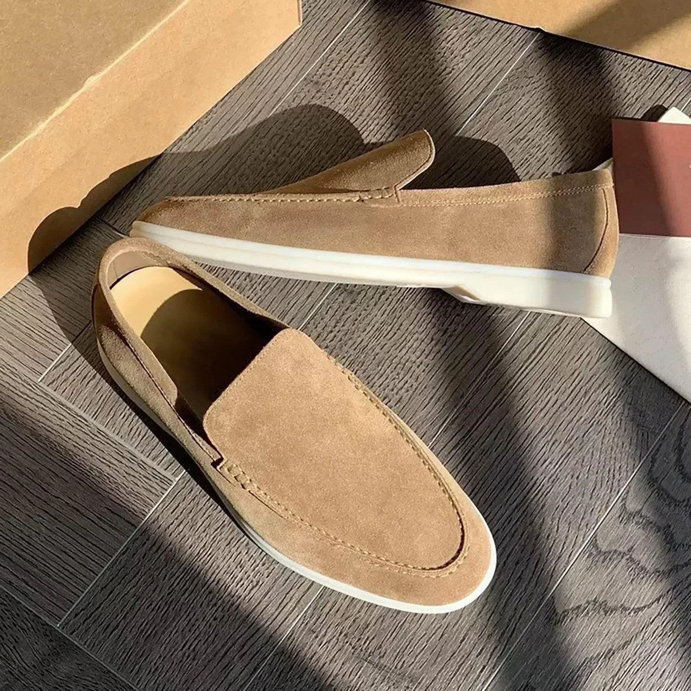 Orthopädische Slip On Halbschuhe Für Herren | Klassisch