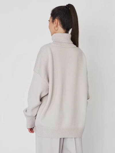 Karl® | Kuscheliger Oversize-Pullover mit Rollkragen