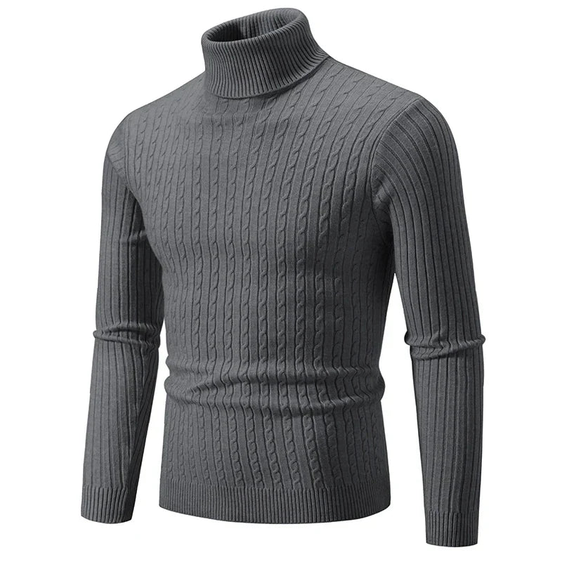 Sebastian | Lässiger Rollkragenpullover