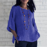 Lucetta - federleichte Bluse – Blau