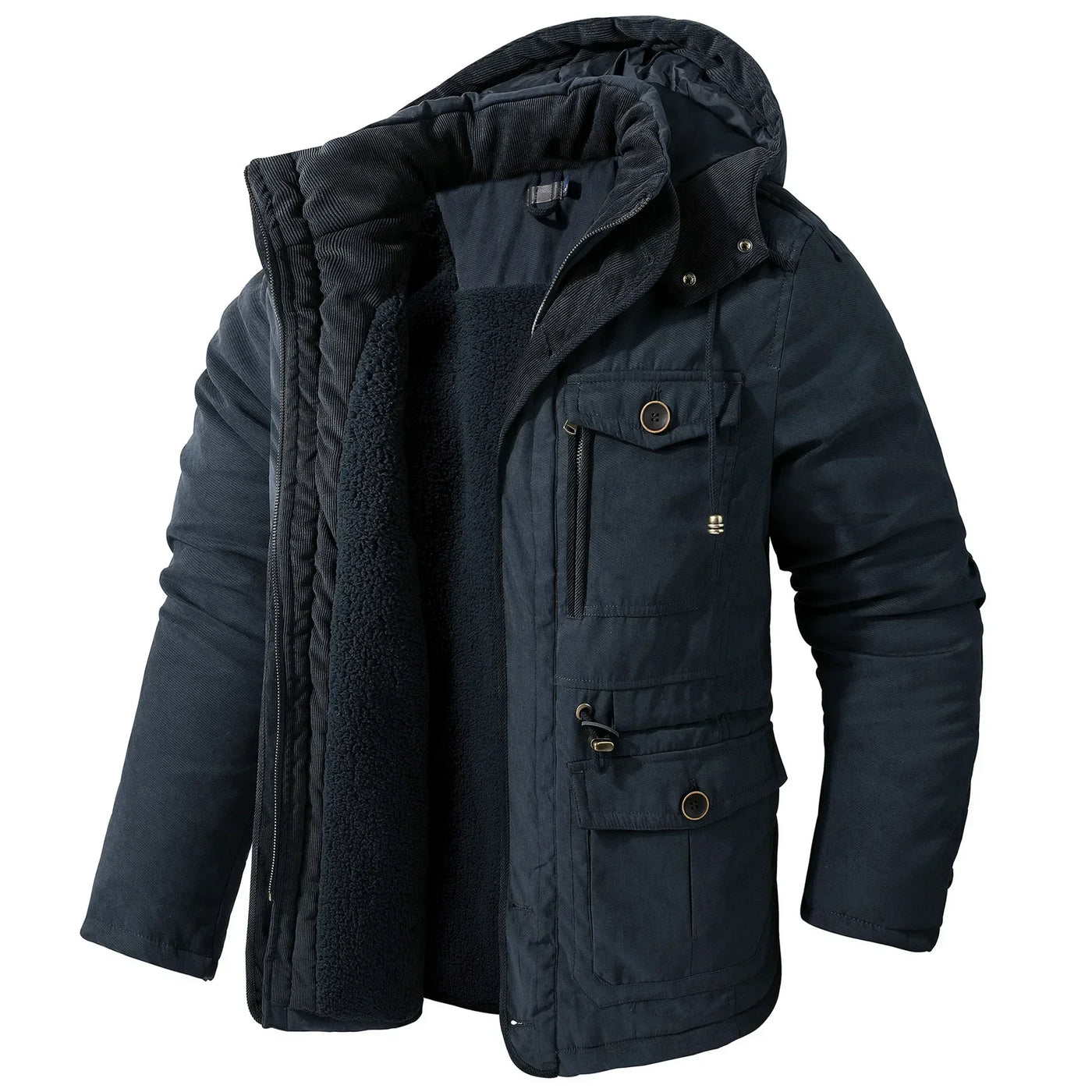 Ethan - Winterparka mit Sherpa-Futter