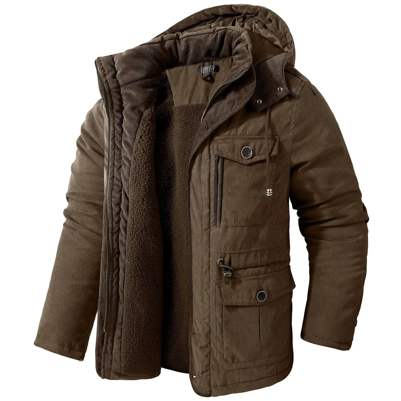 Ethan - Winterparka mit Sherpa-Futter