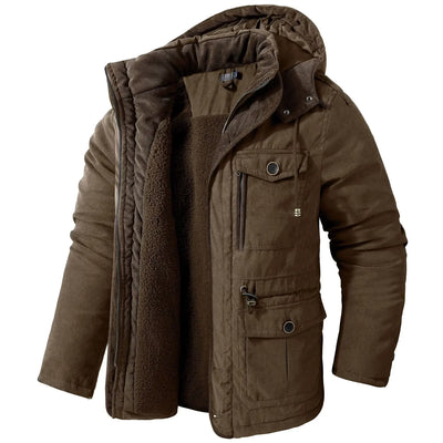 Ethan - Winterparka mit Sherpa-Futter