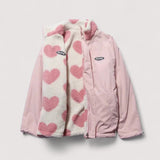 Adera - Wendejacke mit weichem Griff – Rosa