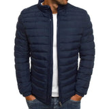 JACKY | GEWÄTTE PUFFERJACKE – Marineblau