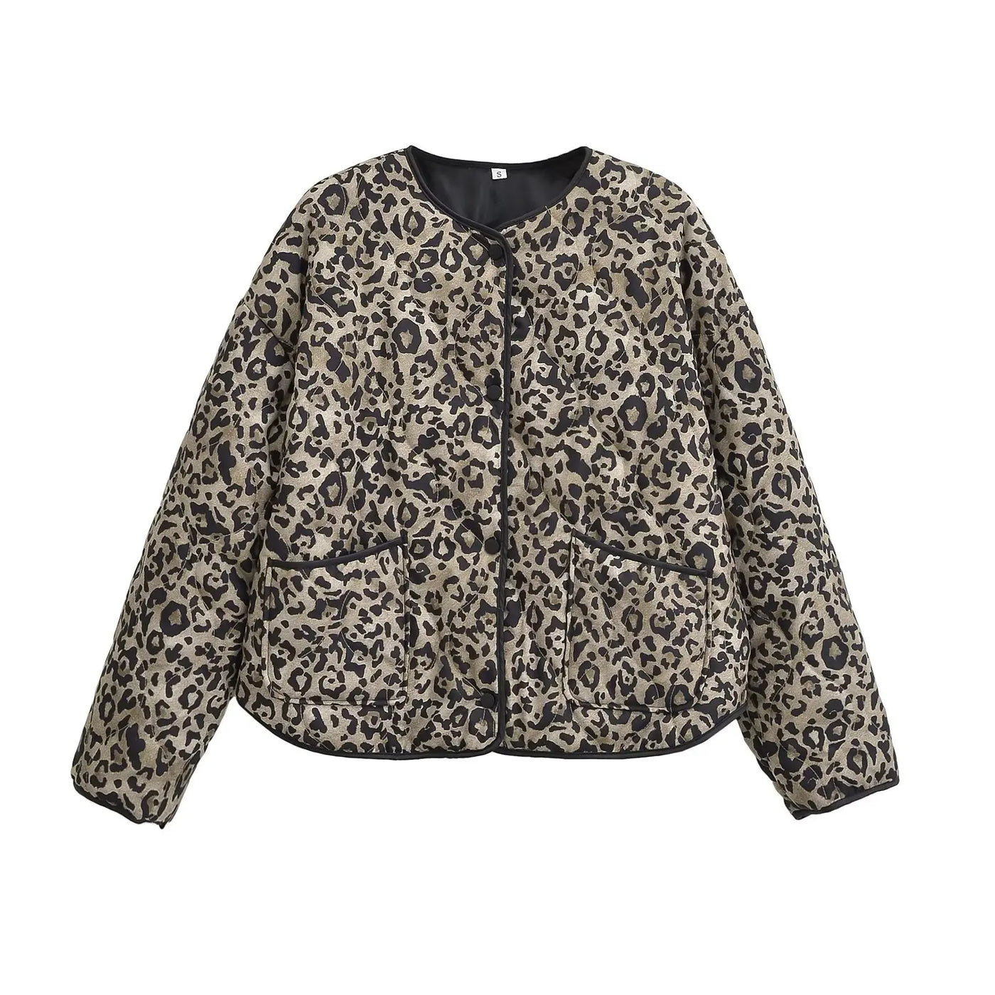 Nina | Leopard Print Jacke