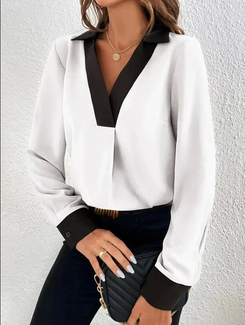 Elegante Business Bluse für Damen - Atmungsaktiv und Bügelfrei
