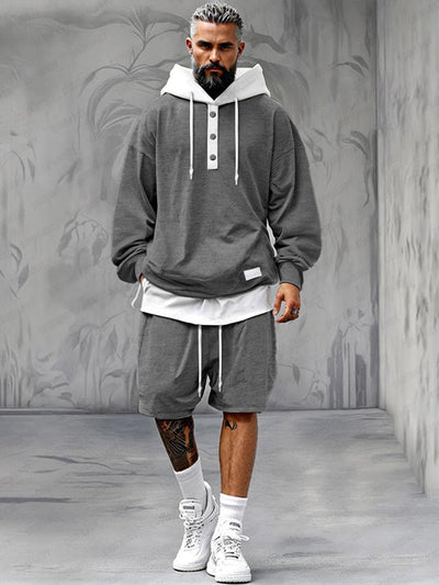 Venz Dynamisches Farbblock-Athleisure-Set