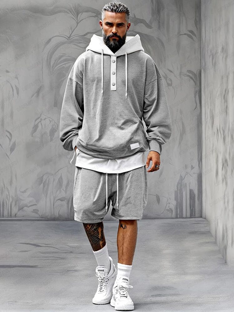 Venz Dynamisches Farbblock-Athleisure-Set