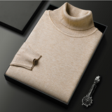 Armin | Herren Lässiger Rollkragenpullover für den Frühling – Khaki
