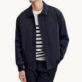 Leon | Hochwertige Herrenjacke aus robustem Material – Marine