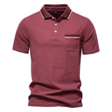 AUGUST™ | KLASSISCHES HERREN-POLOHEMD – Rot