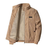 UDO | CORDJACKE MIT FLEECEFUTTER – Khaki