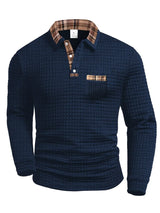 CASEY™ | ELEGANTER PULLOVER FÜR HERREN – Marineblau