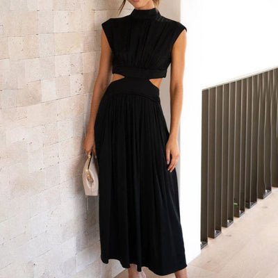 Delilah - Glamouröses und stilvolles Kleid mit Ausschnitt in der Taille für Frauen