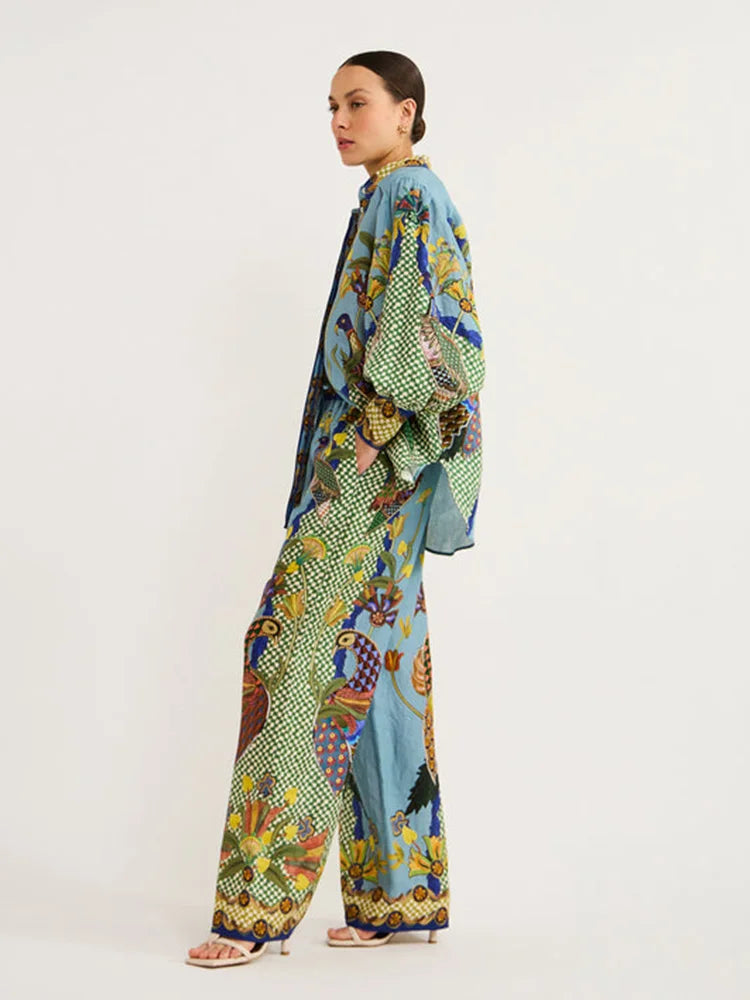 Trinidad® | Pfauen-Druck-Set