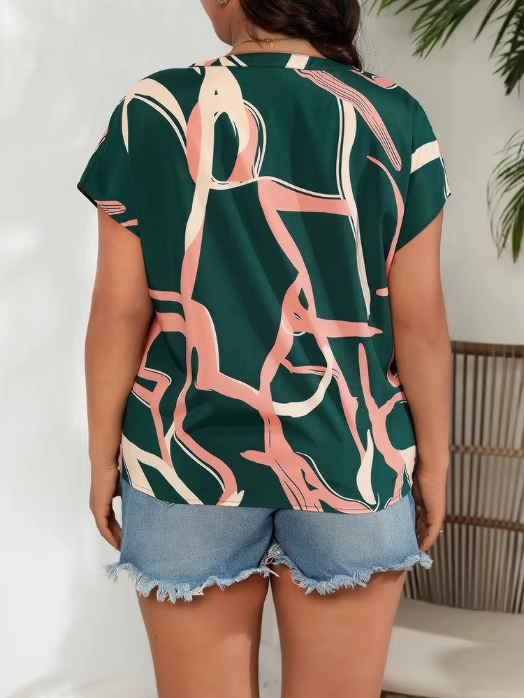 Roswitha® | Stylisches Top mit modernem Print