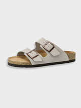 Sandalen Herren | Verstellbare Schnallen & Komfort-Fußbett – Grau