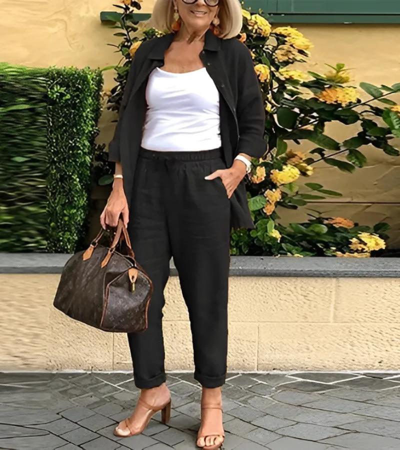 VALE™ – MARTINA Linen Shirt