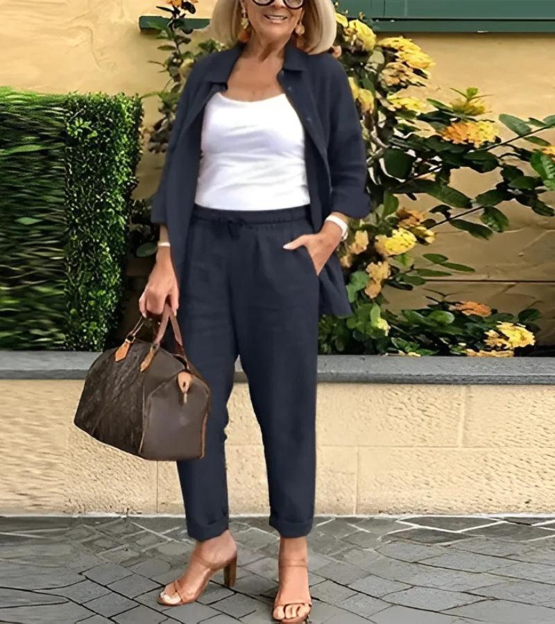 VALE™ – MARTINA Linen Shirt