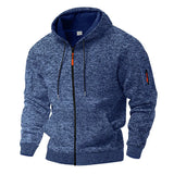 BEECKHOVEN™ | STYLISCHE FLEECEJACKE – Königsblau
