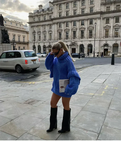 Nelly - Rollkragenpullover im lockeren Schnitt